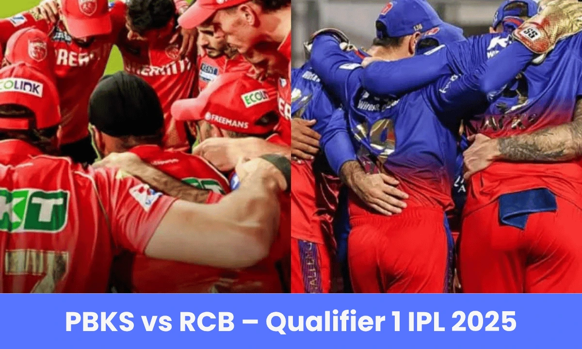 PBKS vs RCB Playing 11 – Qualifier 1 IPL 2025