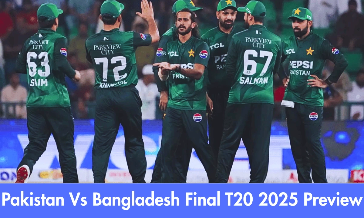 Pakistan Vs Bangladesh Final T20