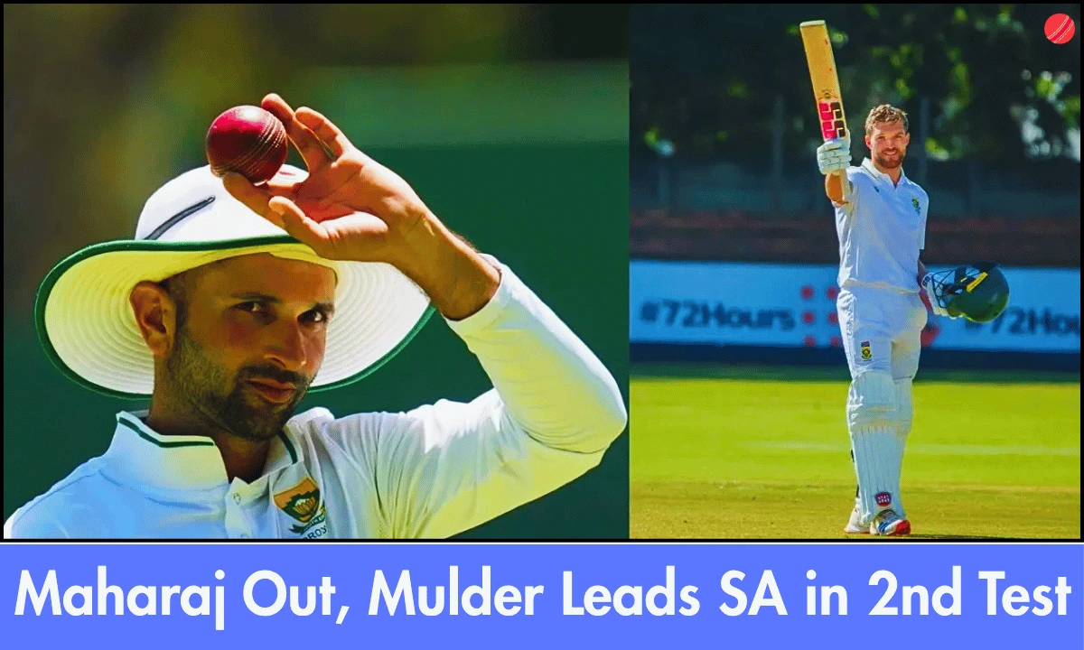 Maharaj Injury Blow, Keshav Maharaj, Lhuan-dre Pretorius, Wiaan Mulder, Corbin Bosch
